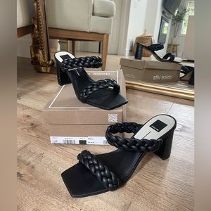 Black dolce vita heels. Brand new.